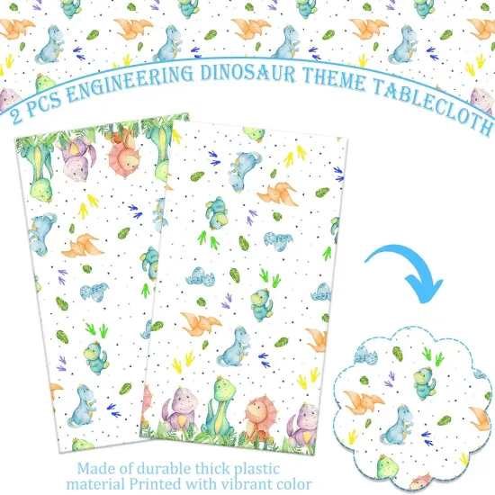 2pcs Dinosaur Tablecloths {3}