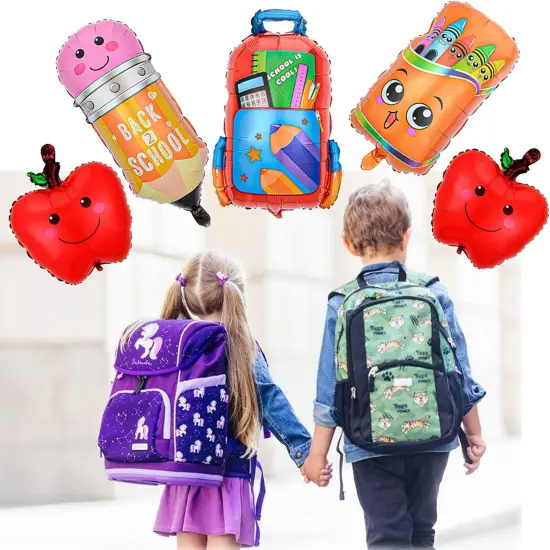 5 Pcs Back To School Balloons {2}