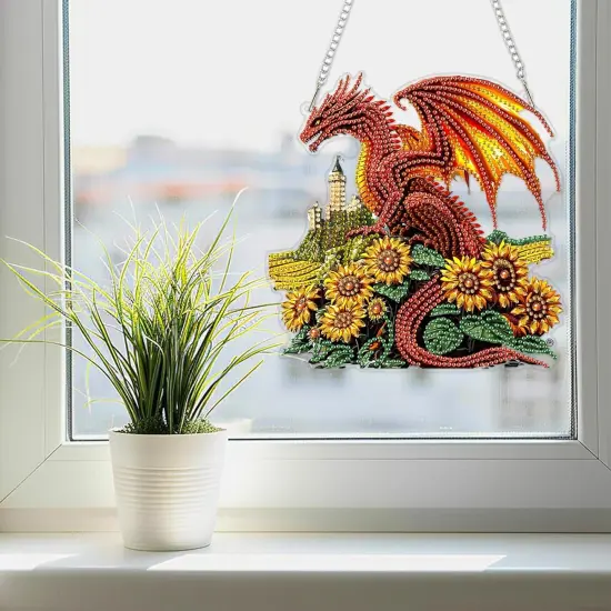 Dragon Diamond Art Hanging Kit {2}