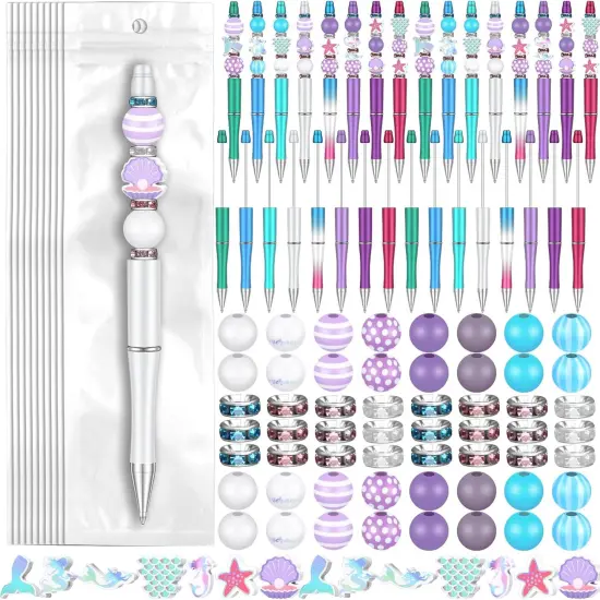 24 Sets Plastic Beadable Pens {1}