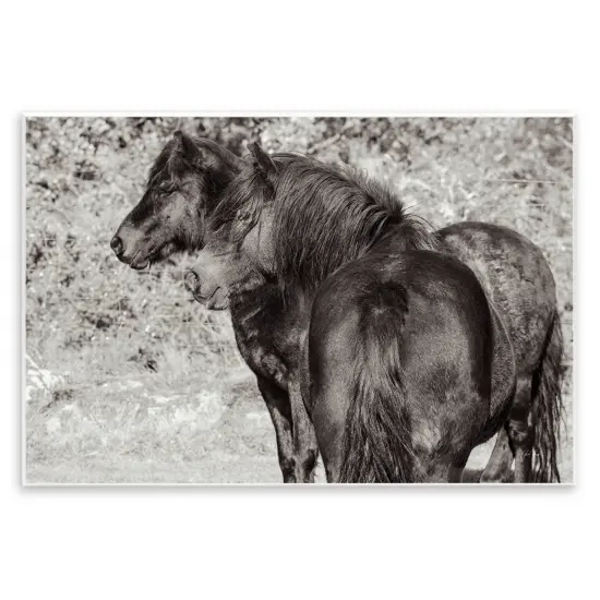 Stupell Industries Dartmoor Ponies Duo Wall Plaque By Deborah Revell {1}