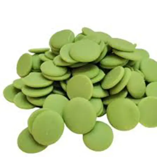 2.5lbs Merckens Light Green Chocolate Candy Melts for Dipping Coating Drizzling Baking Treats {5}