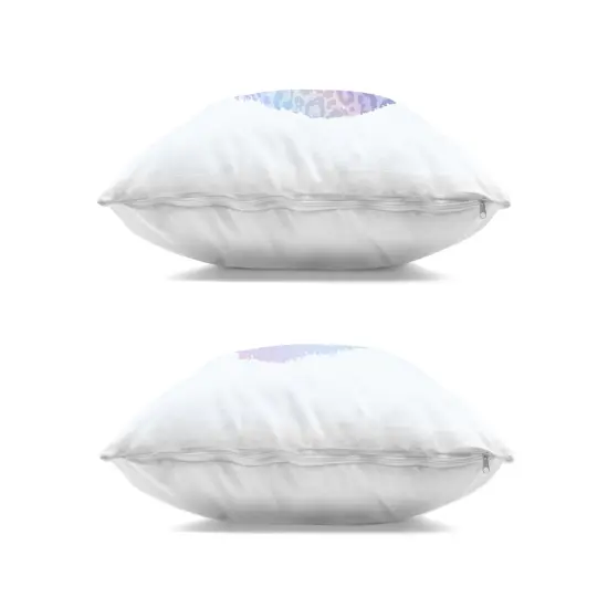 Stupell Industries Cheetah Pattern Pastel Lipstick 2pc Decorative Printed Pillow Set design by Kim Allen, 18 x 7 x 18 {2}