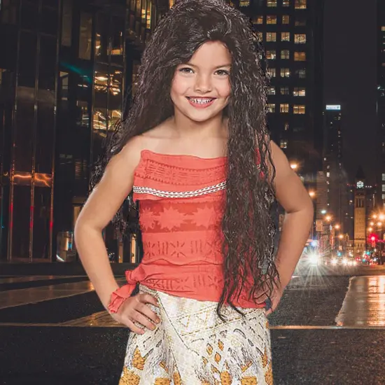 Moana Classic Costume for Kids Polynesian Dress {2}