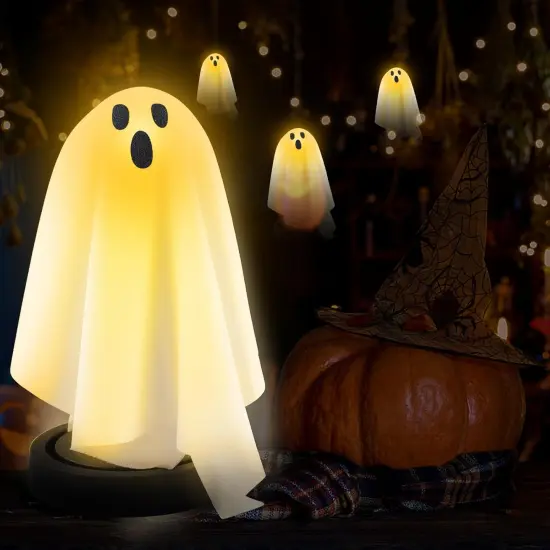 Halloween Decorations Indoor Light Up Cute Ghosts Decor {2}