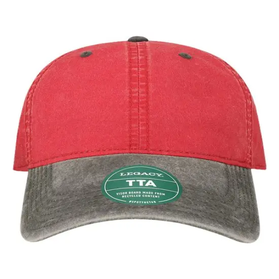 LEGACY&reg; Terra Twill Cap Wthrd Red/Cinder {1}