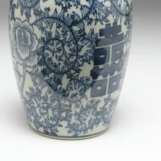 AA Importing 59769 Antiqued Pale Green And Blue Jar With Lid {3}