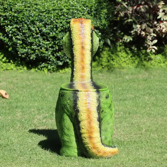 Child's Dinosaur Table And Chair Set {5}