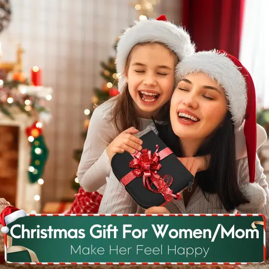 Sewing Kit Gifts for Mom Grandma Friend Adults Beginner Kids Traveler, Portable Sewing Supplies Accessories Contains Thread, Needle, Scissors, Measure Tape, Dorm Room Essentials (Black, M) {2}