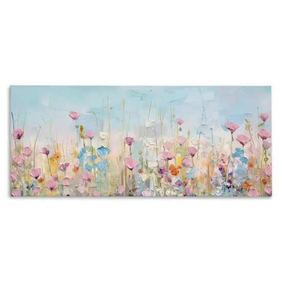 Stupell Industries Peaceful Wildflowers Meadow Canvas Design By Gina Kelly {1}