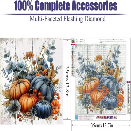 14x14inch - Autumn Diamond Painting Kit for Adults {2}