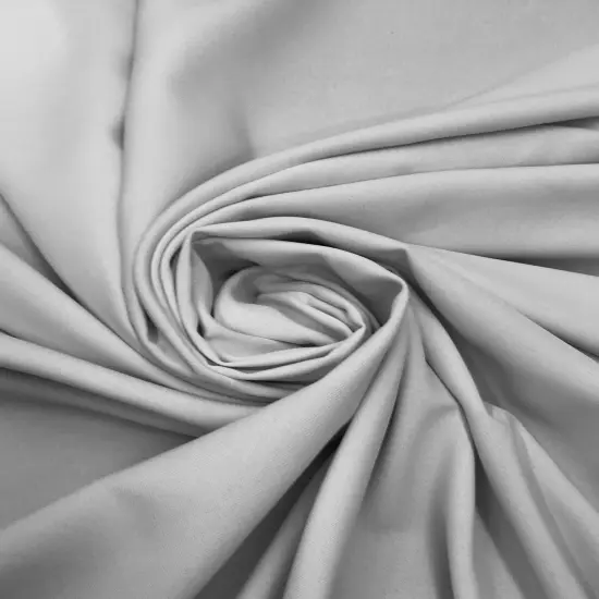 1 Yard Poly Poplin Silver Fabric for Tablecloths, Event Decor, and Linens 59/60 Inches Wide {1}