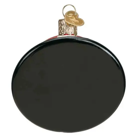 Old World Christmas 3.0 Inch Kitty Bowl Tree Ornament , Ornament Food Water Cat Red {2}