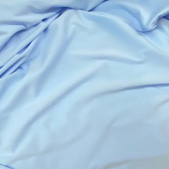 1 Yard Light Blue Scuba Knit Stretch Fabric for Sewing Apparel Costumes Dresses Crafts 59&Prime;-60&Prime; Wide {2}