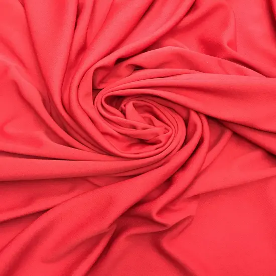 1 Yard Red Scuba Knit Stretch Fabric for Sewing Dresses Apparel Costumes Crafts 59&Prime;-60&Prime; Wide {1}