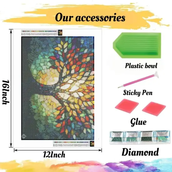 Tree of Life Diamond Art Kits for Adults {3}