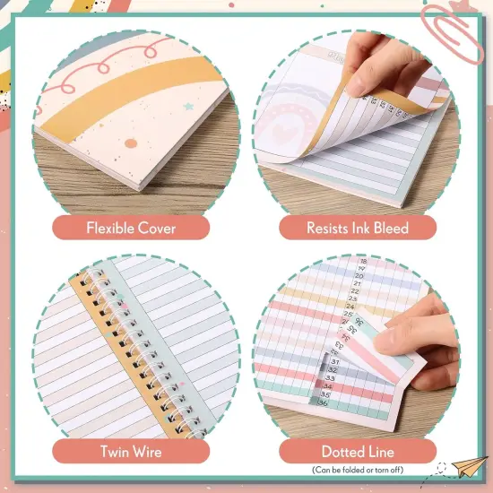 Teacher Record Book (Boho Heart Dot) {3}