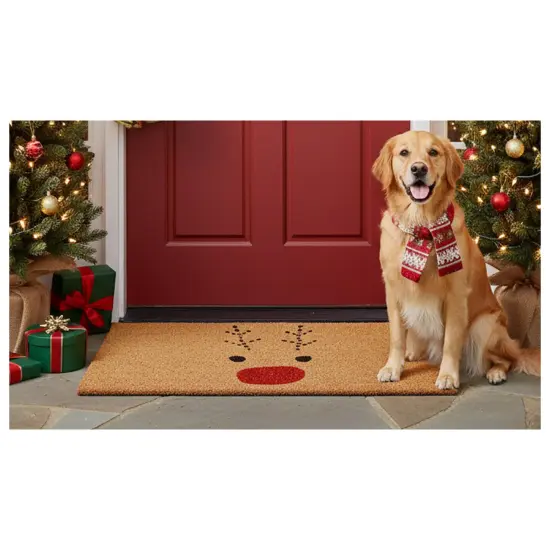 Rudolph Doormat {4}