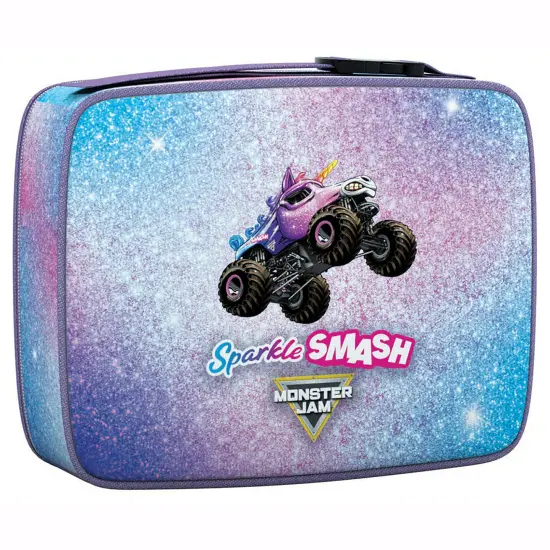 Eurographics: Monster Jam Puzzle & Lunch Box - Sparkle Smash - 100-Piece Jigsaw & Insulated Bag - Unicorn-Themed Monster Truck Set, Licensed, Kids 5+ {4}