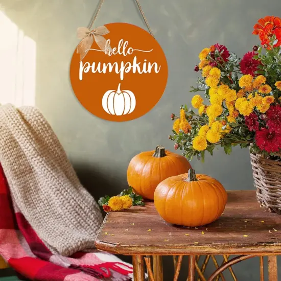 Thanksgiving Door Decorations Fall Decor(Thanksgiving) {4}