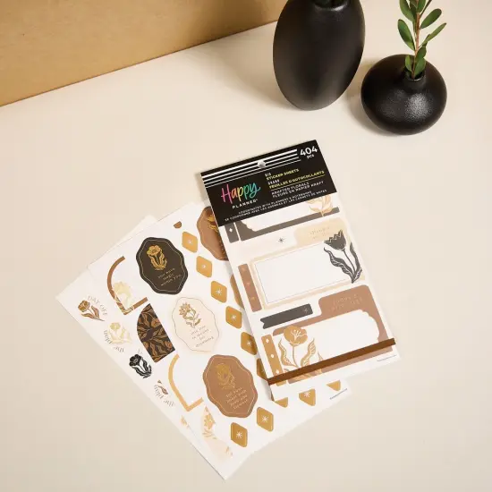 Happy Planner Sticker Value Pack 30/Sheets-Krafted Florals {5}