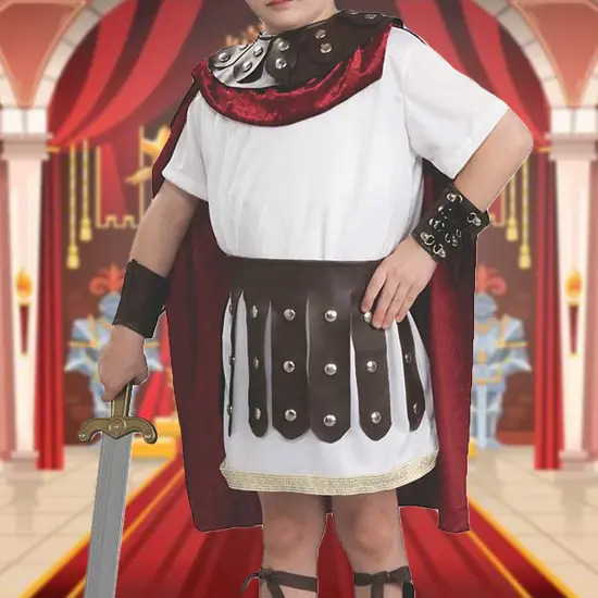 Boy's Roman Gladiator Warrior Costume {3}