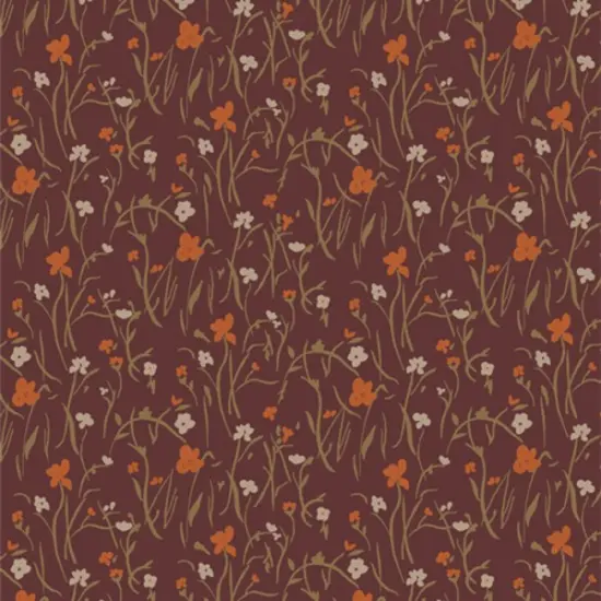 Prairie House in Burgundy (hrl48109) | Heirloom | Sharon Holland | Art Gallery {1}