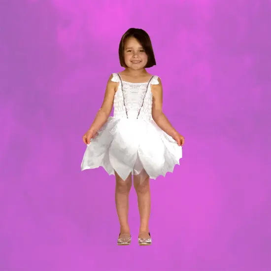 Northlight Fairy Girl Children's Halloween Costume - Small White {4}