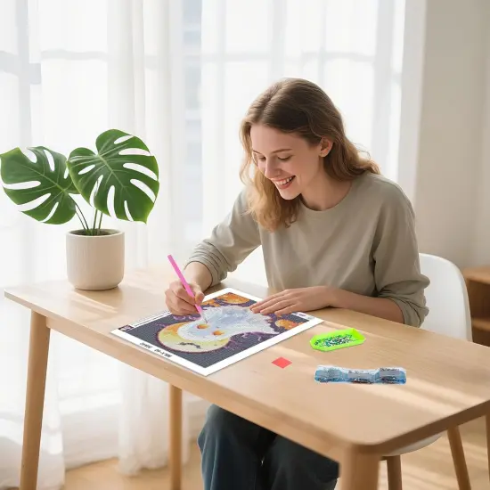 12x16inch - Ghost Diamond Painting Kits for Adults {4}