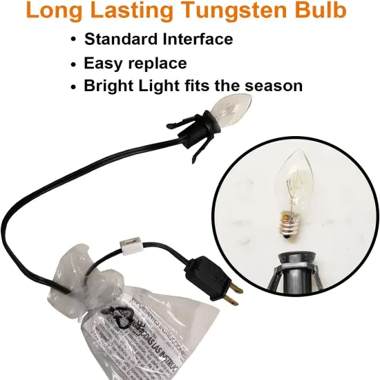 Halloween Jack o Lanterns Light Up Pumpkin Decorations - Tier Smile {6}