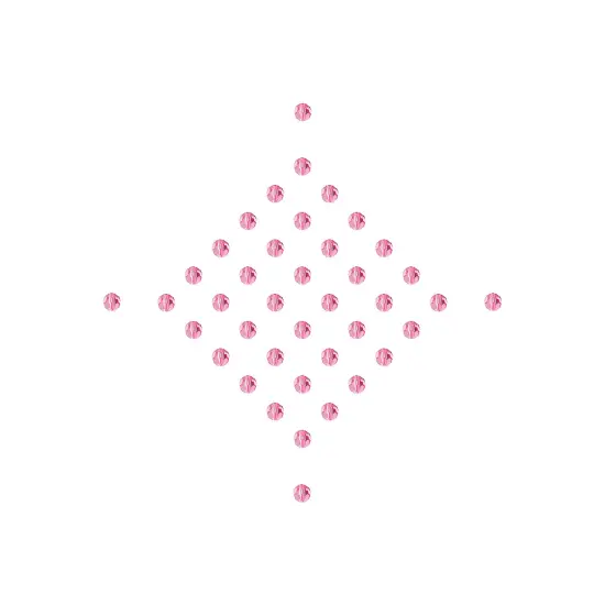 Preciosa 4mm Czech Glass Faceted Round Beads 40 Pieces Rose {4}