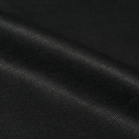 1 Yard Solid Black Midweight Pure Linen Fabric 8 oz Durable 60 Inches Wide {2}