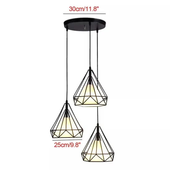 110V LED Chandelier Industrial Ceiling Pendant Light Fixture Home Decoration {4}