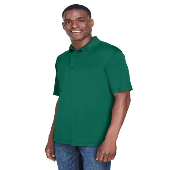 UltraClub&reg; Men's Cool & Dry Sport Performance Interlock Polo Royal {3}