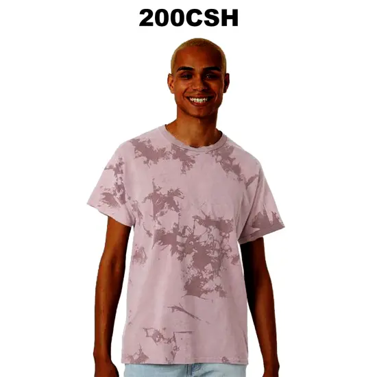 Dyenomite&reg; Crush Tie-Dyed T-Shirt Stone {3}