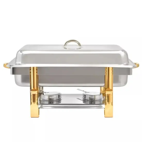 Stainless Steel Chafer Chafing Dish Sets Buffet Catering Pans Catering Tabletop {2}