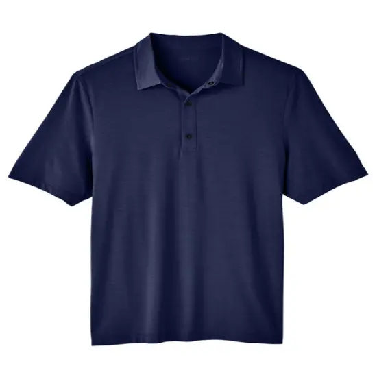 North&reg; End Men's JAQ Snap-Up Stretch Performance Polo Classic Navy {1}