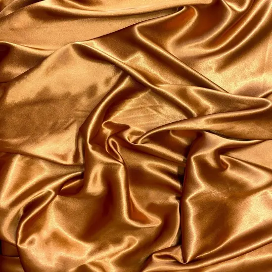 1 Yard Cinnamon Crepe Satin Fabric for Dresses Costumes and Elegant Apparel Projects 58 Inch Width {2}