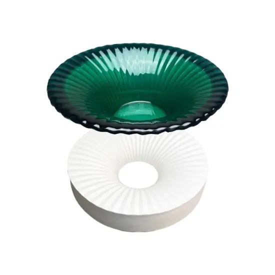 11.25" Diameter x 3" Shelf Ring Glass Fusing Kiln Mold {1}