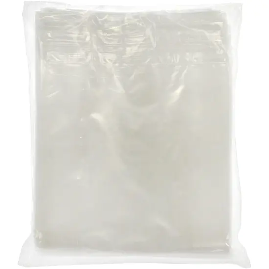 Plymor 5" x 2" x 12" (Pack of 100), 1 Mil Gusseted Plastic Bags {6}