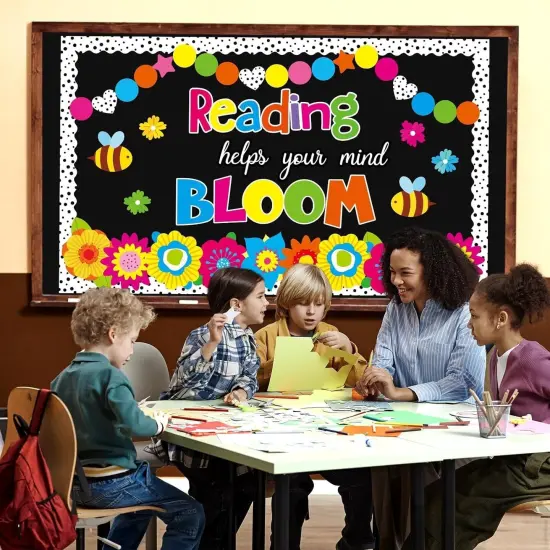 Flower Bulletin Board Decorations Set {5}