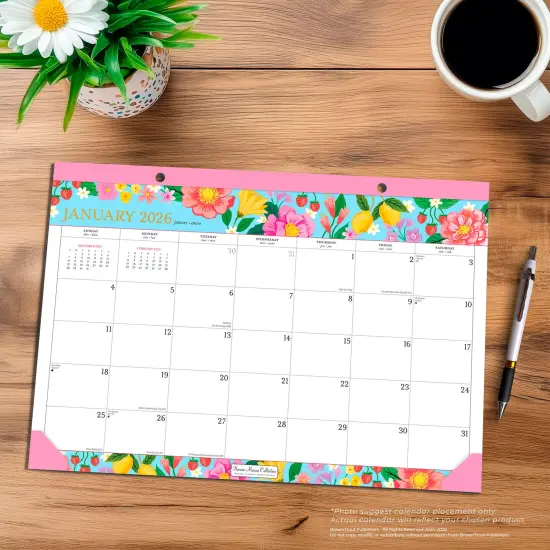 Bonnie Marcus OFFICIAL | 2026 17 x 12 Inch Monthly Desk Pad Calendar {4}