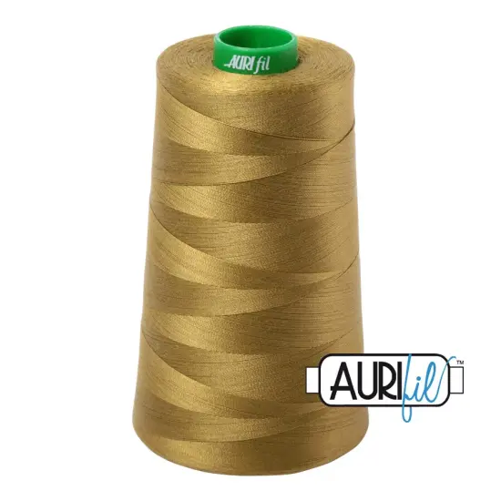Medium Olive (2910) | 40wt Cone (4700M / 5140Y) | Aurifil Thread {1}