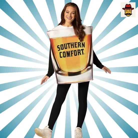 Southern Comfort Shot Glass Costume Funny Party {3}