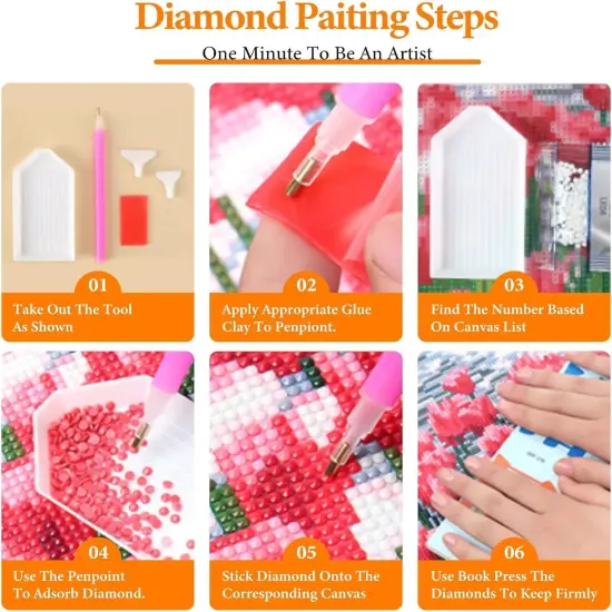 Magic Castle Diamond Painting Kits - 12x16 Inch {5}