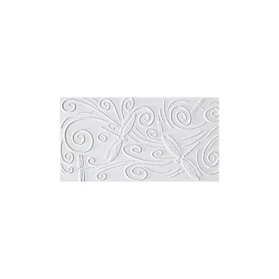 13&rdquo; x 7" x 0.5" Dragonfly Texture Tile Glass Fusing Kiln Mold {3}