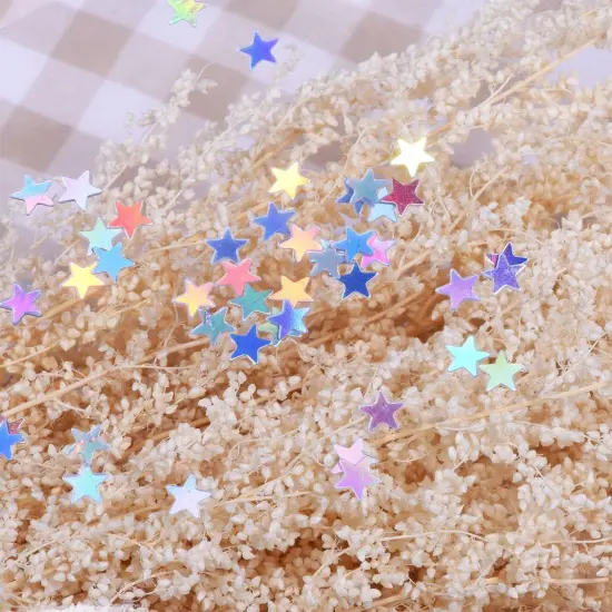 Star Confetti Holographic Stars Glitter Confetti {2}