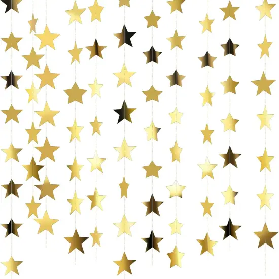 130 Feet Star Hanging Bunting Banner party decorations {1}