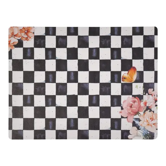 Chic Checkered Placemats {1}