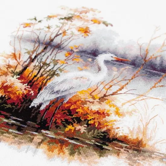 White Heron 70-09 Counted Cross-Stitch Kit {3}